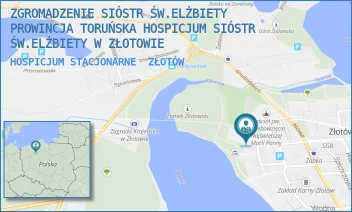 HOSPICJUM STACJONARNE - ZGROMADZENIE SIÓSTR ŚW.ELŻBIETY PROWINCJA TORUŃSKA HOSPICJUM SIÓSTR ŚW.ELŻBIETY W ZŁOTOWIE - PANNY MARII 7,  ZŁOTÓW
