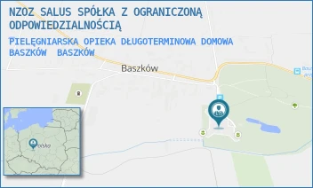 PIELĘGNIARSKA OPIEKA DŁUGOTERMINOWA DOMOWA BASZKÓW - NZOZ SALUS SPÓŁKA Z OGRANICZONĄ ODPOWIEDZIALNOŚCIĄ - 112A, BASZKÓW