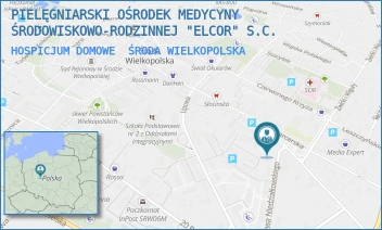 HOSPICJUM DOMOWE - PIELĘGNIARSKI OŚRODEK MEDYCYNY ŚRODOWISKOWO-RODZINNEJ "ELCOR" S.C. - NIEDZIAŁKOWSKIEGO 1,  ŚRODA WIELKOPOLSKA