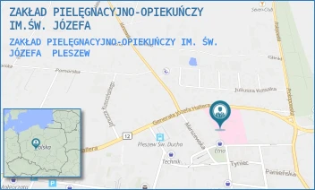 ZAKŁAD PIELĘGNACYJNO-OPIEKUŃCZY IM. ŚW. JÓZEFA - ZAKŁAD PIELĘGNACYJNO-OPIEKUŃCZY IM.ŚW. JÓZEFA - EDMUNDA BOJANOWSKIEGO 1,  PLESZEW