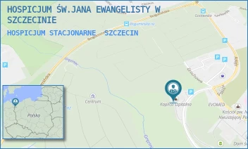 HOSPICJUM STACJONARNE - HOSPICJUM ŚW.JANA EWANGELISTY W SZCZECINIE - POKOJU 77,  SZCZECIN