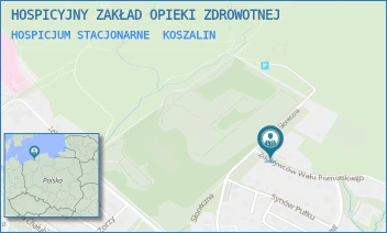HOSPICJUM STACJONARNE - HOSPICYJNY ZAKŁAD OPIEKI ZDROWOTNEJ - ZDOBYWCÓW WAŁU POMORSKIEGO 80,  KOSZALIN