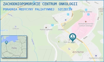 PORADNIA MEDYCYNY PALIATYWNEJ - ZACHODNIOPOMORSKIE CENTRUM ONKOLOGII - STRZAŁOWSKA 27,  SZCZECIN