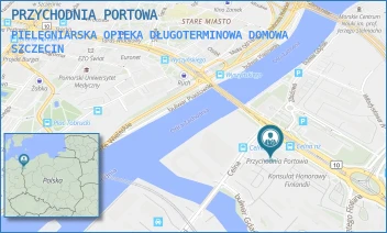 PIELĘGNIARSKA OPIEKA DŁUGOTERMINOWA DOMOWA - PRZYCHODNIA PORTOWA - ENERGETYKÓW 2,  SZCZECIN
