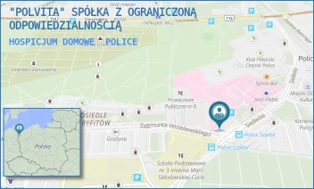 HOSPICJUM DOMOWE - "POLVITA" SPÓŁKA Z OGRANICZONĄ ODPOWIEDZIALNOŚCIĄ - SIEDLECKA 2A,  POLICE