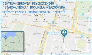 ZESPÓŁ LECZENIA ŚRODOWISKOWEGO - CENTRUM PSYCHIATRII I PSYCHOTERAPII MILIMED - STAROMŁYŃSKA 21/26,  SZCZECIN