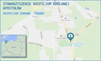 HOSPICJUM DOMOWE - STOWARZYSZENIE HOSPICJUM KRÓLOWEJ APOSTOŁÓW - SZCZECIŃSKA 12,  TANOWO