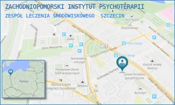ZESPÓŁ LECZENIA ŚRODOWISKOWEGO - ZACHODNIOPOMORSKI INSTYTUT PSYCHOTERAPII - KRÓLOWEJ KORONY POLSKIEJ 26/1,1A,2A,3,  SZCZECIN
