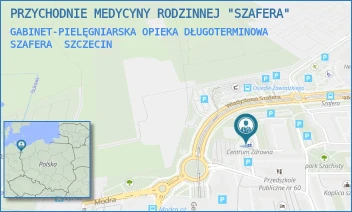 GABINET-PIELĘGNIARSKA OPIEKA DŁUGOTERMINOWA SZAFERA - PRZYCHODNIE MEDYCYNY RODZINNEJ SPÓŁKA Z O.O. - SZAFERA 16-18,  SZCZECIN