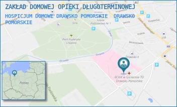 HOSPICJUM DOMOWE DRAWSKO POMORSKIE - ZAKŁAD DOMOWEJ OPIEKI DŁUGOTERMINOWEJ - CHROBREGO 4,  DRAWSKO POMORSKIE