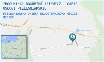 PIELĘGNIARSKA OPIEKA DŁUGOTERMINOWA MŚCICE - "BOGUMIŁA" BOGUMIŁA AZIEWICZ - GABIS USŁUGI PIELĘGNIARSKIE - RZEMIEŚLNICZA 4,  MŚCICE