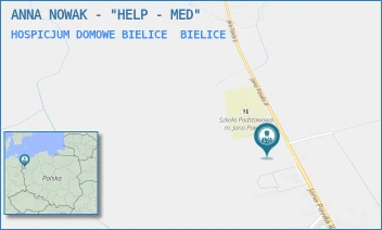 HOSPICJUM DOMOWE BIELICE - HELP-MED SPÓŁKA Z O.O. - JANA PAWŁA II 34A,  BIELICE