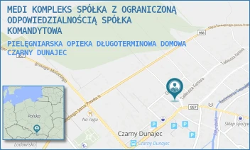 PIELĘGNIARSKA OPIEKA DŁUGOTERMINOWA DOMOWA - MEDI KOMPLEKS SPÓŁKA Z OGRANICZONĄ ODPOWIEDZIALNOŚCIĄ SPÓŁKA KOMANDYTOWA - UL. KANTORA 6,  CZARNY DUNAJEC