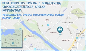 PIELĘGNIARSKA OPIEKA DŁUGOTERMINOWA DOMOWA - MEDI KOMPLEKS SPÓŁKA Z OGRANICZONĄ ODPOWIEDZIALNOŚCIĄ SPÓŁKA KOMANDYTOWA - UL. SPADOCHRONIARZY 6,  MSZANA DOLNA