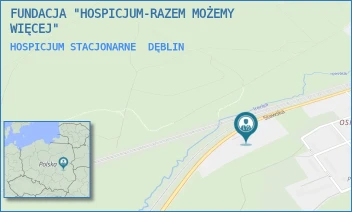 HOSPICJUM STACJONARNE - "HOSPICJUM - RAZEM MOŻEMY WIĘCEJ" - STAWSKA 322,  DĘBLIN
