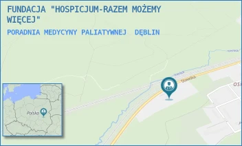 PORADNIA MEDYCYNY PALIATYWNEJ - "HOSPICJUM - RAZEM MOŻEMY WIĘCEJ" - STAWSKA 322,  DĘBLIN