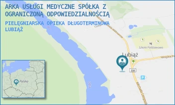 PIELĘGNIARSKA OPIEKA DŁUGOTERMINOWA - ARKA USŁUGI MEDYCZNE SPÓŁKA Z OGRANICZONĄ ODPOWIEDZIALNOŚCIĄ - UL. MICHAŁA LEOPOLDA WILLMANNA 23,  LUBIĄŻ