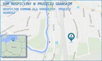 HOSPICJUM DOMOWE DLA DOROSŁYCH - DOM HOSPICYJNY W PRUSZCZU GDAŃSKIM - UL. POLSKICH KOLEJARZY 5/7,  PRUSZCZ GDAŃSKI