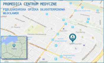 PIELĘGNIARSKA OPIEKA DŁUGOTERMINOWA - PROMEDICA CENTRUM MEDYCZNE - KALISKA 83D,  WŁOCŁAWEK