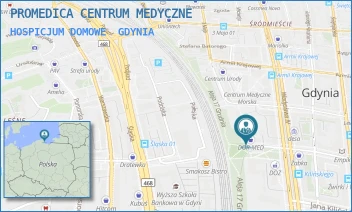 HOSPICJUM DOMOWE - PROMEDICA CENTRUM MEDYCZNE - UL. ŻWIRKI I WIGURY 14,  GDYNIA
