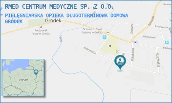 PIELĘGNIARSKA OPIEKA DŁUGOTERMINOWA DOMOWA - RMED CENTRUM MEDYCZNE SP. Z O.O. - FABRYCZNA 12,  GRÓDEK