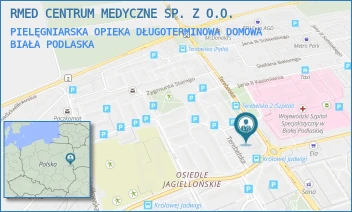 PIELĘGNIARSKA OPIEKA DŁUGOTERMINOWA DOMOWA - RMED CENTRUM MEDYCZNE SP. Z O.O. - TEREBELSKA 60 B,  BIAŁA PODLASKA