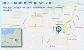 PIELĘGNIARSKA OPIEKA DŁUGOTERMINOWA DOMOWA - R MED CENTRUM MEDYCZNE SPÓŁKA Z OGRANICZONĄ ODPOWIEDZIALNOŚCIĄ - RYNEK 4,  FRAMPOL