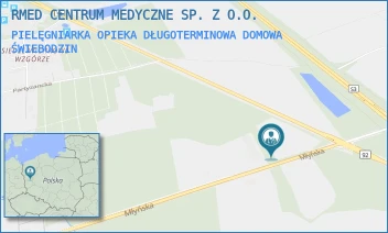 PIELĘGNIARKA OPIEKA DŁUGOTERMINOWA DOMOWA - RMED CENTRUM MEDYCZNE SP. Z O.O. - UL. MŁYŃSKA 33H,  ŚWIEBODZIN