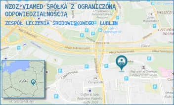 ZESPÓŁ LECZENIA ŚRODOWISKOWEGO - NZOZ VIAMED SPÓŁKA Z OGRANICZONĄ ODPOWIEDZIALNOŚCIĄ - SPOKOJNA 17/5,  LUBLIN
