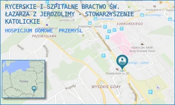 HOSPICJUM DOMOWE - RYCERSKIE I SZPITALNE BRACTWO ŚW. ŁAZARZA Z JEROZOLIMY - STOWARZYSZENIE KATOLICKIE - UL. JULIUSZA SŁOWACKIEGO 89,  PRZEMYŚL