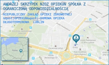 NIEPUBLICZNY ZAKŁAD OPIEKI ZDROWOTNEJ "OPIEKUN"-DOMOWA OPIEKA DŁUGOTERMINOWA - ANDRZEJ SKRZYPEK NZOZ OPIEKUN SPÓŁKA Z OGRANICZONĄ ODPOWIEDZIALNOŚCIĄ - TUMIDAJSKIEGO 2,  LUBLIN