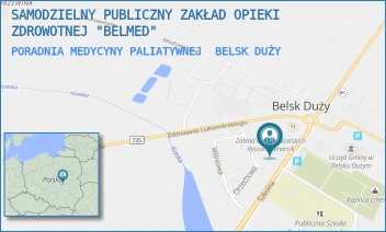 PORADNIA MEDYCYNY PALIATYWNEJ - SAMODZIELNY PUBLICZNY ZAKŁAD OPIEKI ZDROWOTNEJ "BELMED" - SZKOLNA 4,  BELSK DUŻY